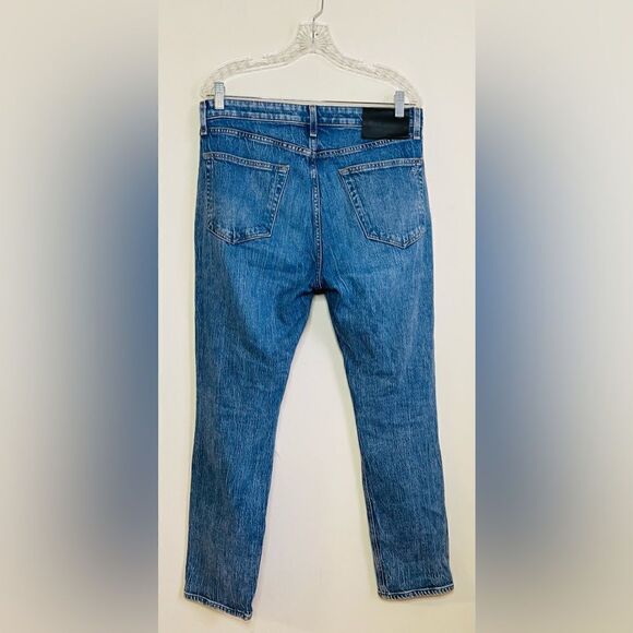 Rag & Bone Rosa Mid-Rise Distressed Boyfriend Jeans Size 28 - Picture 7 of 10